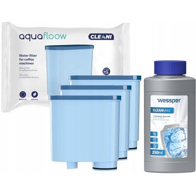 Philips 3x Filtr Do Saeco Zamiennik Aqua Clean + Odkamieniacz Philips 3x Filtr Do Saeco Zamiennik Aqua Clean + Odkamieniacz
