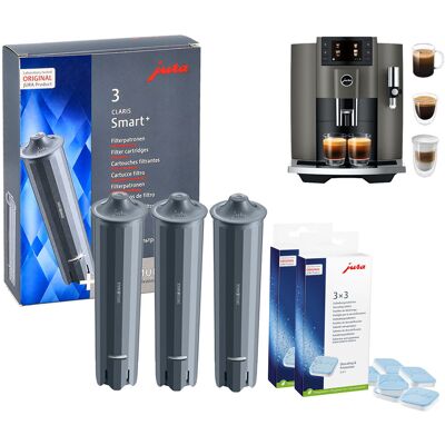 3x Filtr Jura Claris Smart+ + 18x Tabletki Odkamieniające Do Ekspresu Jura 3x Filtr Jura Claris Smart+ + 18x Tabletki Odkamieniające Do Ekspresu Jura