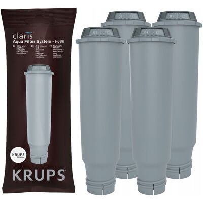 4x Filtr Krups Do Ekspresu F088 Claris Oryginalny 4x Filtr Krups Do Ekspresu F088 Claris Oryginalny