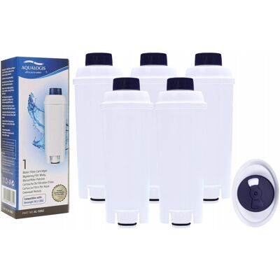 5X Filtr Do Ekspresu Delonghi Dinamica Plus Ecam Eletta - Wkład Aqualogis 5X Filtr Do Ekspresu Delonghi Dinamica Plus Ecam Eletta - Wkład Aqualogis