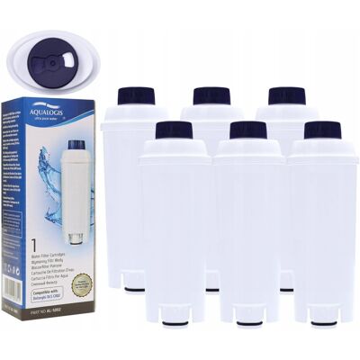 6X Filtr Do Ekspresu Delonghi Dinamica Plus Ecam Eletta - Wkład Aqualogis 6X Filtr Do Ekspresu Delonghi Dinamica Plus Ecam Eletta - Wkład Aqualogis