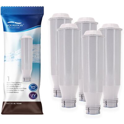 Aqualogis Al-Tes46 Filtr Do Ekspresu Krups Nivona Melitta Zamiennik 5Pk Aqualogis Al-Tes46 Filtr Do Ekspresu Krups Nivona Melitta Zamiennik 5Pk