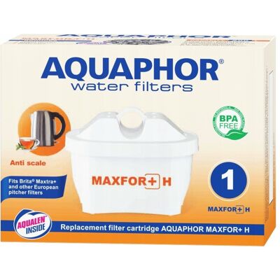 Filtr Aquaphor Maxfor+ H do wody twardej do dzbanka filtrującego, 6 szt. Filtr Aquaphor Maxfor+ H do wody twardej do dzbanka filtrującego, 6 szt.