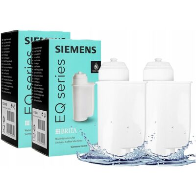 Filtr do ekspresu Siemens EQ6 PLUS 500 EQ5 EQ9 EQ3 2 sztuki Filtr do ekspresu Siemens EQ6 PLUS 500 EQ5 EQ9 EQ3 2 sztuki