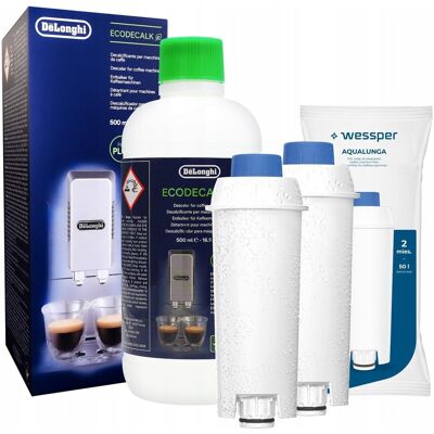 Filtr Do Wody Wessper Do Ekspresu Delonghi + Odkamieniacz Delonghi Do Ekspresu Filtr Do Wody Wessper Do Ekspresu Delonghi + Odkamieniacz Delonghi Do Ekspresu