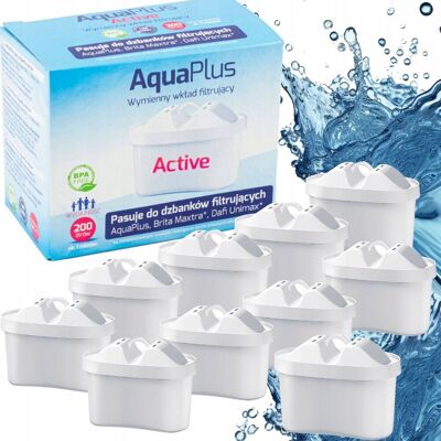 Filtr wkład do dzbanka AQUAPHOR AquaPlus 10 szt Filtr wkład do dzbanka AQUAPHOR AquaPlus 10 szt