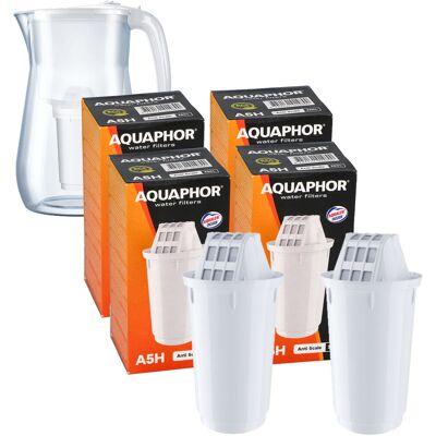 Filtr wkład filtrujący od dzbanka Aquaphor A5H DO TWARDEJ WODY 4 szt Filtr wkład filtrujący od dzbanka Aquaphor A5H DO TWARDEJ WODY 4 szt