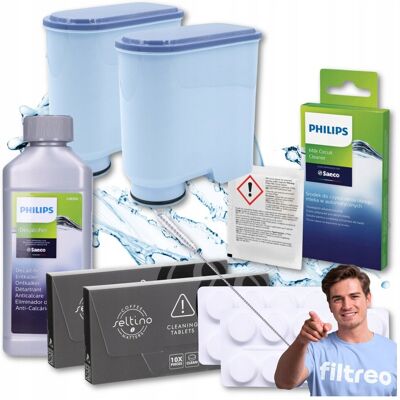 Inny producent Filtr Wody Do Ekspresu Philips Latte Go Zestaw Odkamieniacz I Tabletki Inny producent Filtr Wody Do Ekspresu Philips Latte Go Zestaw Odkamieniacz I Tabletki