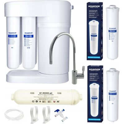 Filtr wody kuchenny Aquaphor Morion RO-101S jonizator Redox + wkład k2 i k5 Filtr wody kuchenny Aquaphor Morion RO-101S jonizator Redox + wkład k2 i k5