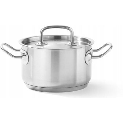 Garnek Średni Kitchen Line Z Pokrywką 1,9 L Śr. 160 X 95 Mm - Hendi 836101 Garnek Średni Kitchen Line Z Pokrywką 1,9 L Śr. 160 X 95 Mm - Hendi 836101