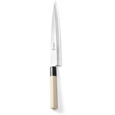 Nóż Japoński Sashimi Z Drewnianą Rączką 240 Mm - Hendi 845042 Nóż Japoński Sashimi Z Drewnianą Rączką 240 Mm - Hendi 845042