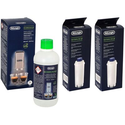 Odkamieniacz Ecodecalk Ser3018 500ml + Filtr Do Wody Delonghi Dlsc002 Oryginalne X2 Odkamieniacz Ecodecalk Ser3018 500ml + Filtr Do Wody Delonghi Dlsc002 Oryginalne X2