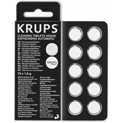 Tabetki Krups Do Czyszczenia Ekspresu Do Kawy Krups Xs3000 10 Sztuk Tabetki Krups Do Czyszczenia Ekspresu Do Kawy Krups Xs3000 10 Sztuk
