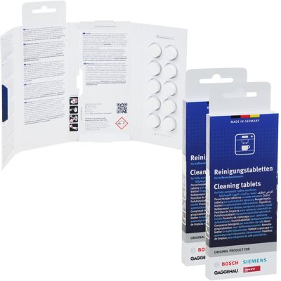 Tabletki Czyszczące Do Ekspresu Bosch Siemens 00311969 20szt Tabletki Czyszczące Do Ekspresu Bosch Siemens 00311969 20szt