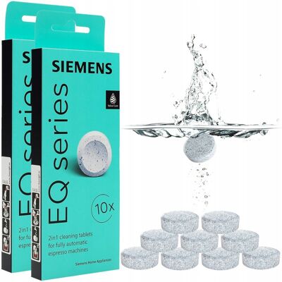 Tabletki Czyszczące Siemens Tz80001 2w1 Opakowanie 20 Szt Tabletki Czyszczące Siemens Tz80001 2w1 Opakowanie 20 Szt