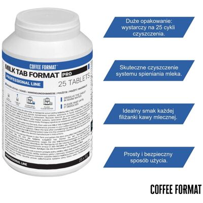 Inny producent Tabletki Do Czyszczenia Ekspresu Milk Tab Format Pro 25x15g Coffee Format Inny producent Tabletki Do Czyszczenia Ekspresu Milk Tab Format Pro 25x15g Coffee Format
