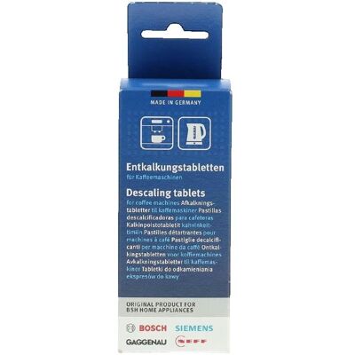 Tablety odkamieniacze Bosch do Ekspresu do Kawy - 6 szt. Tablety odkamieniacze Bosch do Ekspresu do Kawy - 6 szt.