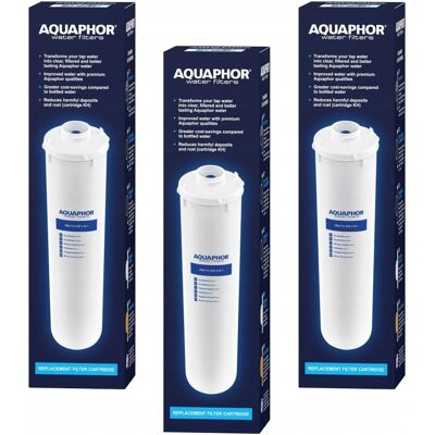 Zestaw 3 wkładów filtrujących Aquaphor K2, K5, K7 Zestaw 3 wkładów filtrujących Aquaphor K2, K5, K7