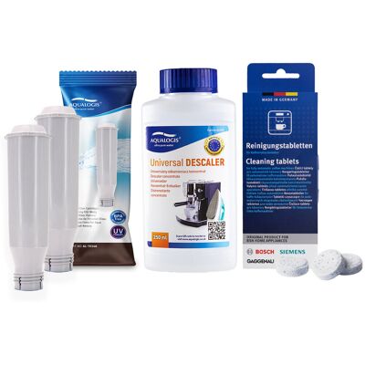 Aqualogis Zestaw Bosch - AL-TES46 2 szt , TZ80001 Tabletki Czyszczące Bosch, UniDec 250ml Aqualogis Zestaw Bosch - AL-TES46 2 szt , TZ80001 Tabletki Czyszczące Bosch, UniDec 250ml