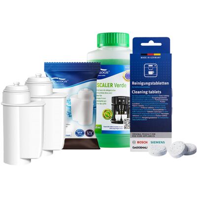 Zestaw Bosch, Filtr Aqualogis Al-Inte 2Szt, Siemens Tabletki Tz80001, Aqualogis Verde 250Ml Zestaw Bosch, Filtr Aqualogis Al-Inte 2Szt, Siemens Tabletki Tz80001, Aqualogis Verde 250Ml