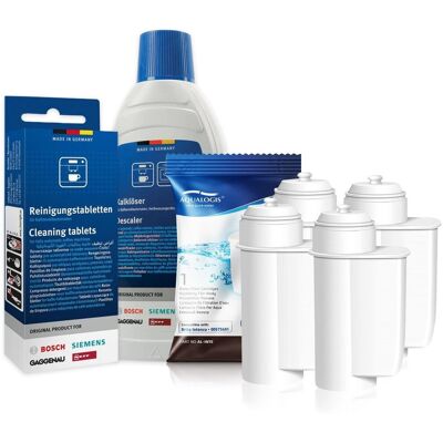 Zestaw Bosch, Filtr Aqualogis Al-Inte 4Szt, Siemens Tabletki Tz80001, Bosch Odkamieniacz 311968 500Ml Zestaw Bosch, Filtr Aqualogis Al-Inte 4Szt, Siemens Tabletki Tz80001, Bosch Odkamieniacz 311968 500Ml