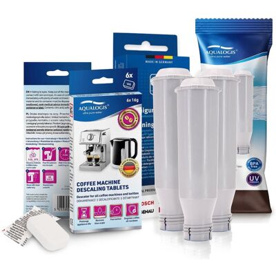 Zestaw Bosch, Filtr Aqualogis Al-Tes46 3 Szt, Tabletki Czyszczęce Siemens Tz80001, Tabletki Odkamieniające Aqualogis 6 Szt. Zestaw Bosch, Filtr Aqualogis Al-Tes46 3 Szt, Tabletki Czyszczęce Siemens Tz80001, Tabletki Odkamieniające Aqualogis 6 Szt.