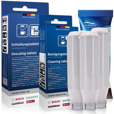 Zestaw Bosch, Filtr Aqualogis Al-Tes46 3 Szt, Tabletki Odkamieniające - Siemens Siemens 311864 - 3Szt, Tabletki Czyszczęce Siemens Tz80001 Zestaw Bosch, Filtr Aqualogis Al-Tes46 3 Szt, Tabletki Odkamieniające - Siemens Siemens 311864 - 3Szt, Tabletki Czyszczęce Siemens Tz80001