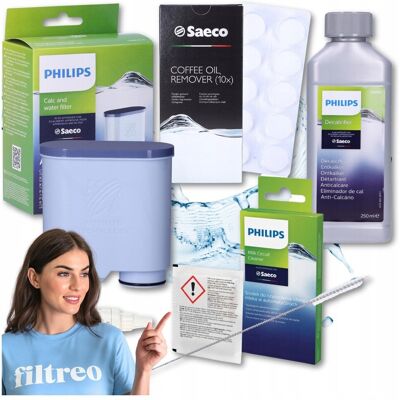 Inny producent Zestaw Do Czyszczenia Konserwacji Ekspresu Philips Saeco Filtr Tabletki Inny producent Zestaw Do Czyszczenia Konserwacji Ekspresu Philips Saeco Filtr Tabletki