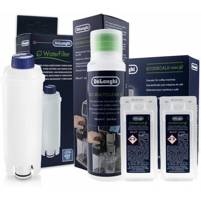 Aqualogis Zestaw Do Delonghi, Filtr DLSC002, EcoDecalk 551329602 200ml, Płyn SER3013 250 ml Aqualogis Zestaw Do Delonghi, Filtr DLSC002, EcoDecalk 551329602 200ml, Płyn SER3013 250 ml