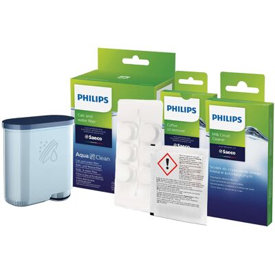 Zestaw Do Ekspresu Philips Filtr Aquaclean + Tabletki Czyszczące Ca6704 + Proszek Do Mleka Ca6705 Zestaw Do Ekspresu Philips Filtr Aquaclean + Tabletki Czyszczące Ca6704 + Proszek Do Mleka Ca6705