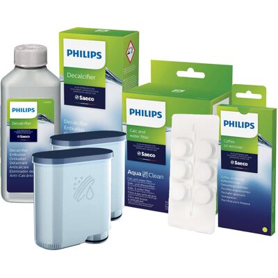 Zestaw Do Ekspresu Philips Filtr Aquaclean X2 + Odkamieniacz Ca6700 250ml + Tabletki Czyszczące Ca6704 Zestaw Do Ekspresu Philips Filtr Aquaclean X2 + Odkamieniacz Ca6700 250ml + Tabletki Czyszczące Ca6704