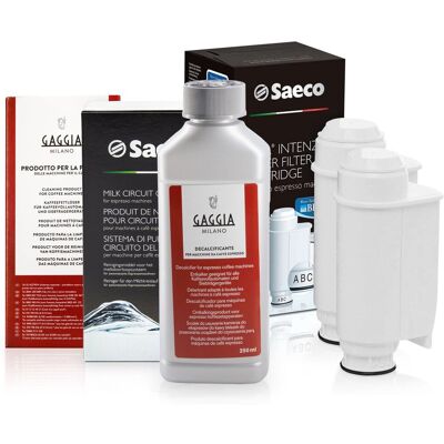 Aqualogis Zestaw Do Saeco Philips, Intenza+ 2 szt, Odkamieniacz CA6700/00 250ml, Środek do Obiegu Mleka CA6705/60, Tabletki Czyszczące CA6704/60 Aqualogis Zestaw Do Saeco Philips, Intenza+ 2 szt, Odkamieniacz CA6700/00 250ml, Środek do Obiegu Mleka CA6705/60, Tabletki Czyszczące CA6704/60