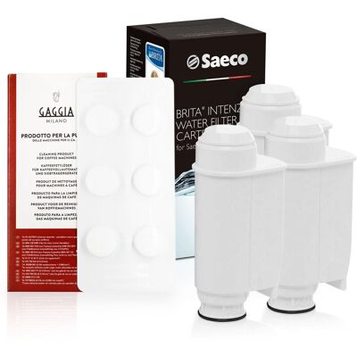 Aqualogis Zestaw Do Saeco Philips, Intenza+ 3 szt, Tabletki Czyszczące CA6704/10 Aqualogis Zestaw Do Saeco Philips, Intenza+ 3 szt, Tabletki Czyszczące CA6704/10