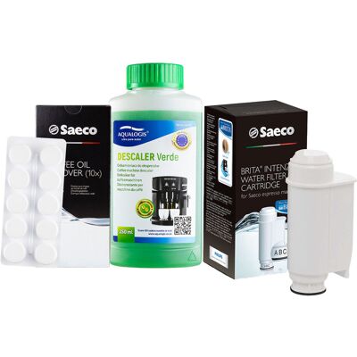 Aqualogis Zestaw Do Saeco Philips, Intenza+, Tabletki Czyszczące CA6704/60, Odkamieniacz Verde 250ml Aqualogis Zestaw Do Saeco Philips, Intenza+, Tabletki Czyszczące CA6704/60, Odkamieniacz Verde 250ml