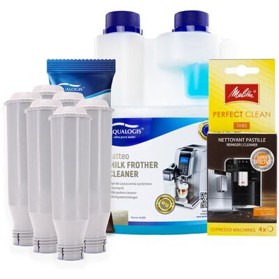 Aqualogis Zestaw Melitta - AL-TES46 6szt, Latteo 500ml, MELITTA Perfect Clean Tabletki czyszczące Aqualogis Zestaw Melitta - AL-TES46 6szt, Latteo 500ml, MELITTA Perfect Clean Tabletki czyszczące