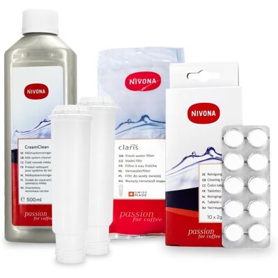 Aqualogis Zestaw NIVONA Filtr NIRF700 NIRF701 2szt, NICC705 CramClean, NIRT701 Tabletki Czyszczące 10szt Aqualogis Zestaw NIVONA Filtr NIRF700 NIRF701 2szt, NICC705 CramClean, NIRT701 Tabletki Czyszczące 10szt