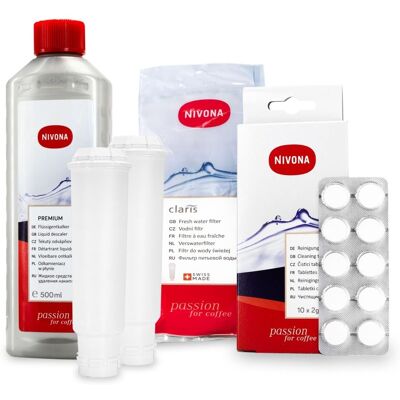 Aqualogis Zestaw NIVONA Filtr NIRF700 NIRF701 2szt, NIRK703 Odkamieniacz 500ml, NIRT701 Tabletki Czyszczące 10szt Aqualogis Zestaw NIVONA Filtr NIRF700 NIRF701 2szt, NIRK703 Odkamieniacz 500ml, NIRT701 Tabletki Czyszczące 10szt