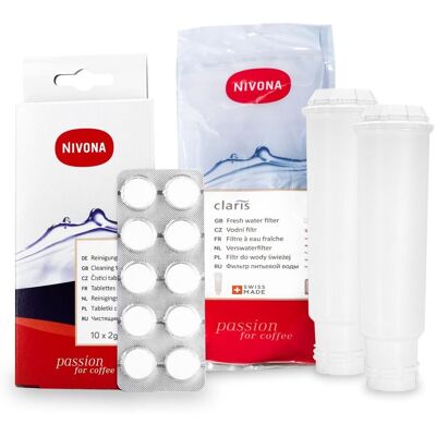 Aqualogis Zestaw NIVONA Filtr NIRF700 NIRF701 2szt, NIRT701 Tabletki Czyszczące 10szt Aqualogis Zestaw NIVONA Filtr NIRF700 NIRF701 2szt, NIRT701 Tabletki Czyszczące 10szt