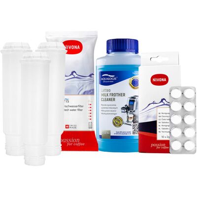 Aqualogis Zestaw NIVONA Filtr NIRF700 NIRF701 3szt,Latteo 250ml, NIRT701 Tabletki Czyszczące 10szt Aqualogis Zestaw NIVONA Filtr NIRF700 NIRF701 3szt,Latteo 250ml, NIRT701 Tabletki Czyszczące 10szt