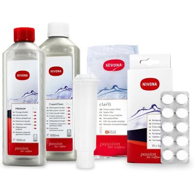 Aqualogis Zestaw NIVONA Filtr NIRF700 NIRF701, NICC705 CramClean, NIRK703 Odkamieniacz 500ml, NIRT701 Tabletki Czyszczące 10szt Aqualogis Zestaw NIVONA Filtr NIRF700 NIRF701, NICC705 CramClean, NIRK703 Odkamieniacz 500ml, NIRT701 Tabletki Czyszczące 10szt