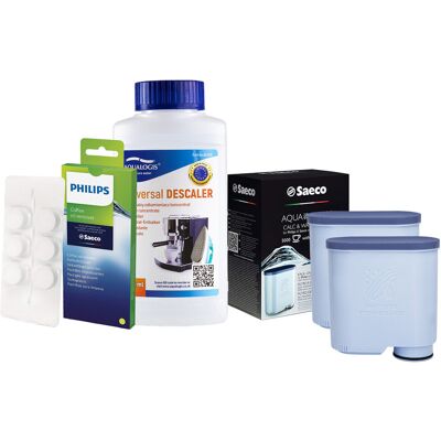 Aqualogis Zestaw Philips - Filtr Philips Aquaclean CA6903 2szt, Uniwersalny Odkamieniacz 250ml, Philips CA6704/10 Tabletki Czyszczące Aqualogis Zestaw Philips - Filtr Philips Aquaclean CA6903 2szt, Uniwersalny Odkamieniacz 250ml, Philips CA6704/10 Tabletki Czyszczące