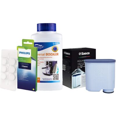 Aqualogis Zestaw Philips - Filtr Philips Aquaclean CA6903, Uniwersalny Odkamieniacz 250ml, Philips CA6704/10 Tabletki Czyszczące Aqualogis Zestaw Philips - Filtr Philips Aquaclean CA6903, Uniwersalny Odkamieniacz 250ml, Philips CA6704/10 Tabletki Czyszczące