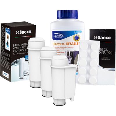 Aqualogis Zestaw PHILIPS SAECO INTENZA+ - Filtr CA6702 3 szt., UniDec 250 ml, CA6704/60 Aqualogis Zestaw PHILIPS SAECO INTENZA+ - Filtr CA6702 3 szt., UniDec 250 ml, CA6704/60