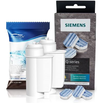 Zestaw Siemens, Filtr Aqualogis Al-Inte 2Szt, Siemens Odkamieniacz Tz80002 Zestaw Siemens, Filtr Aqualogis Al-Inte 2Szt, Siemens Odkamieniacz Tz80002