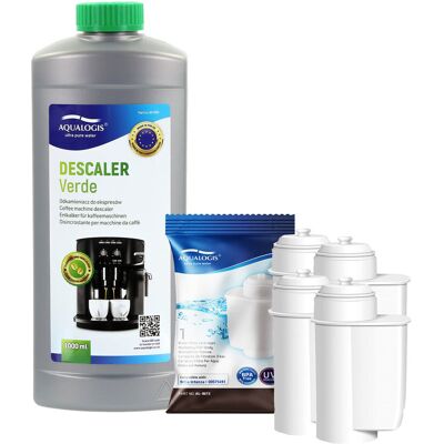 Zestaw Siemens, Filtr Aqualogis AL-Inte 4szt, Verde 1L Zestaw Siemens, Filtr Aqualogis AL-Inte 4szt, Verde 1L
