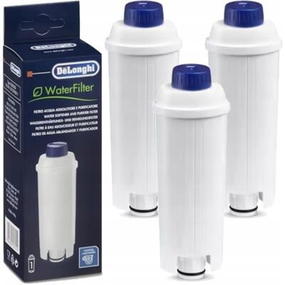 3x Filtr Wody Delonghi Dlsc002 Magnifica Dinamica Eletta Zestaw 3 Sztuki 3x Filtr Wody Delonghi Dlsc002 Magnifica Dinamica Eletta Zestaw 3 Sztuki
