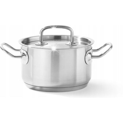 Garnek Średni Kitchen Line Z Pokrywką 1,7 L Śr. 160 X 95 H - Hendi 836101 Garnek Średni Kitchen Line Z Pokrywką 1,7 L Śr. 160 X 95 H - Hendi 836101