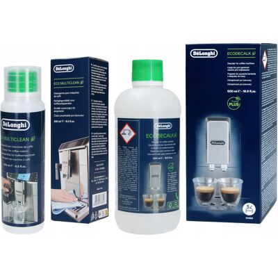 Odkamieniacz + Płyn Czyszczący Dlsc550 Delonghi Odkamieniacz + Płyn Czyszczący Dlsc550 Delonghi