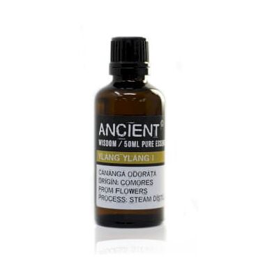 ANCIENT WISDOM Olejek Eteryczny YLANG YLANG I 100% - 50ml ANCIENT WISDOM Olejek Eteryczny YLANG YLANG I 100% - 50ml