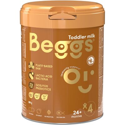 Beggs 4 Mleko dla Niemowląt - Wspiera Odporność, Probiotyki, DHA Beggs 4 Mleko dla Niemowląt - Wspiera Odporność, Probiotyki, DHA